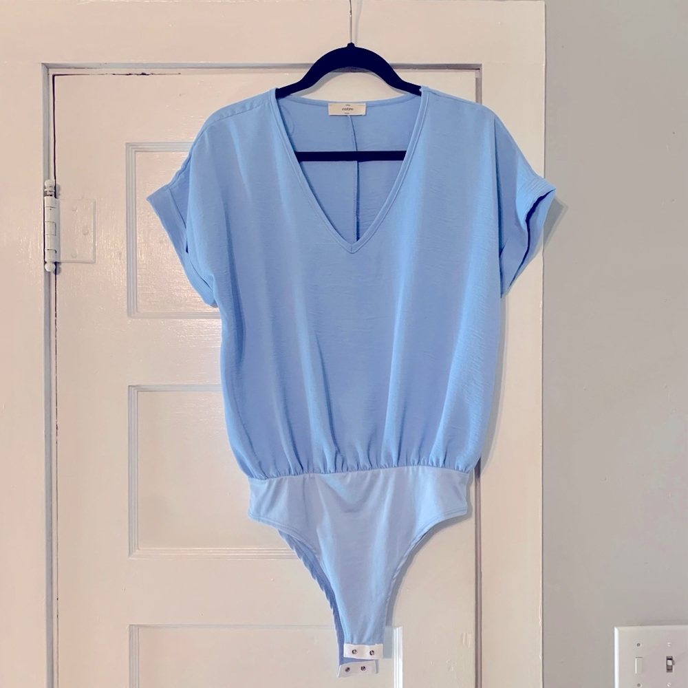 Light Blue Bodysuit